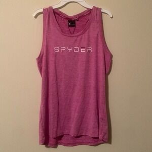 NEW Spyder Athletic Pink Tank‎ Top Women's Size Medium NWT